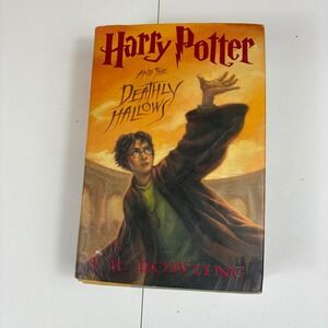 Harry Potter and the‎ Deathly Hallows First Edition 2007 Hardcover J K Rowling